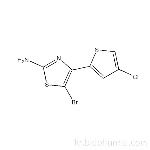 5-브로모-4-(4-클로로티오펜-2-일)티아졸-2-아민